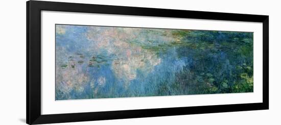 Nymphéas (Waterlilies), Paneel C II-Claude Monet-Framed Giclee Print