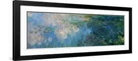 Nymphéas (Waterlilies), Paneel C II-Claude Monet-Framed Giclee Print