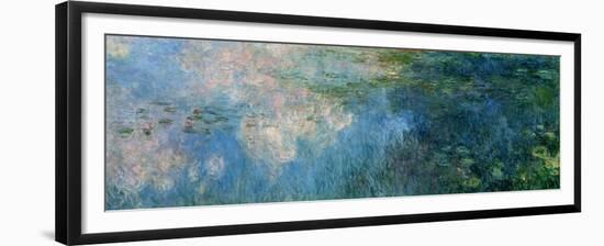 Nymphéas (Waterlilies), Paneel C II-Claude Monet-Framed Giclee Print