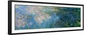 Nymphéas (Waterlilies), Paneel C II-Claude Monet-Framed Giclee Print