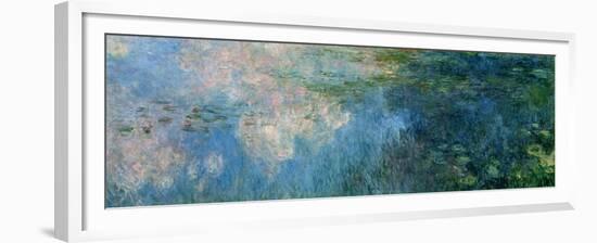 Nymphéas (Waterlilies), Paneel C II-Claude Monet-Framed Giclee Print