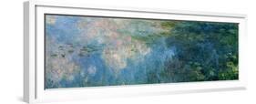 Nymphéas (Waterlilies), Paneel C II-Claude Monet-Framed Giclee Print