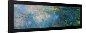 Nymphéas (Waterlilies), Paneel C II-Claude Monet-Framed Giclee Print