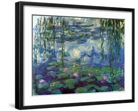 Nympheas-Claude Monet-Framed Art Print