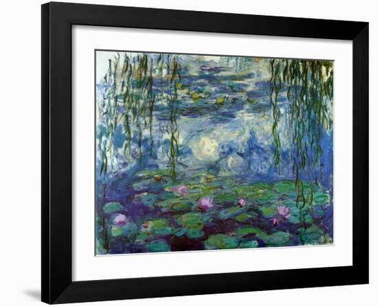 Nympheas-Claude Monet-Framed Art Print