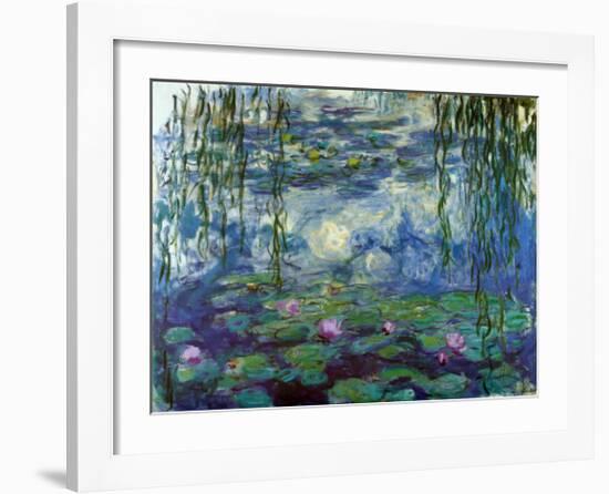 Nympheas-Claude Monet-Framed Art Print