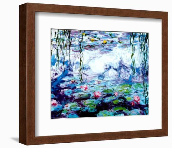 Nympheas-Claude Monet-Framed Art Print