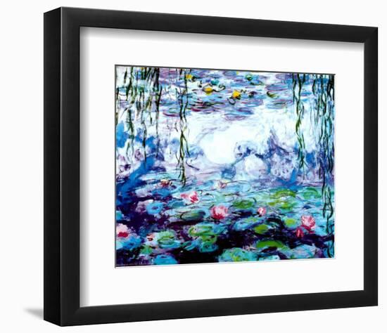 Nympheas-Claude Monet-Framed Art Print