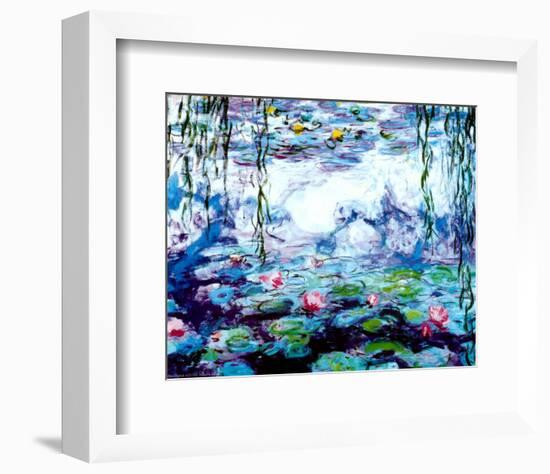 Nympheas-Claude Monet-Framed Art Print