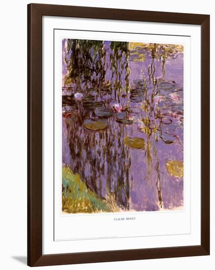 Nympheas-Claude Monet-Framed Art Print