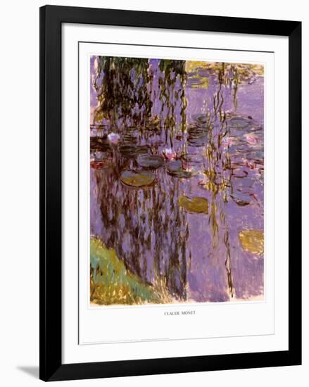 Nympheas-Claude Monet-Framed Art Print