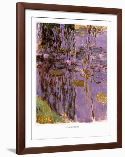 Nympheas-Claude Monet-Framed Art Print