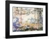 Nympheas-Claude Monet-Framed Art Print