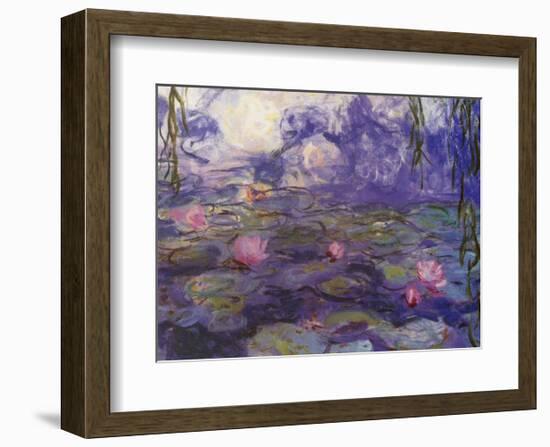 Nympheas-Claude Monet-Framed Art Print