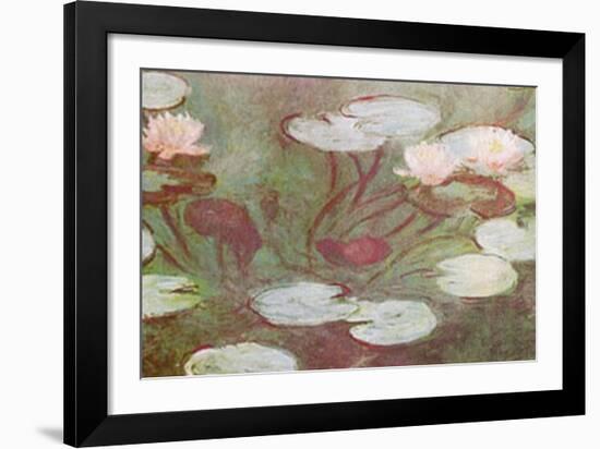 Nympheas-Claude Monet-Framed Art Print