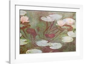 Nympheas-Claude Monet-Framed Art Print