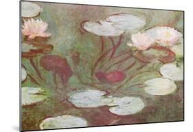 Nympheas-Claude Monet-Mounted Art Print