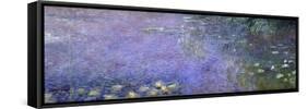 Nympheas-Claude Monet-Framed Stretched Canvas