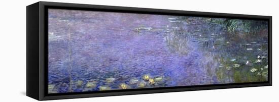 Nympheas-Claude Monet-Framed Stretched Canvas