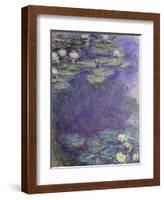 Nymphéas-Claude Monet-Framed Giclee Print