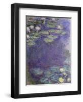 Nymphéas-Claude Monet-Framed Giclee Print