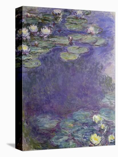 Nymphéas-Claude Monet-Stretched Canvas