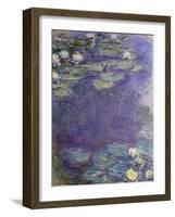 Nymphéas-Claude Monet-Framed Giclee Print