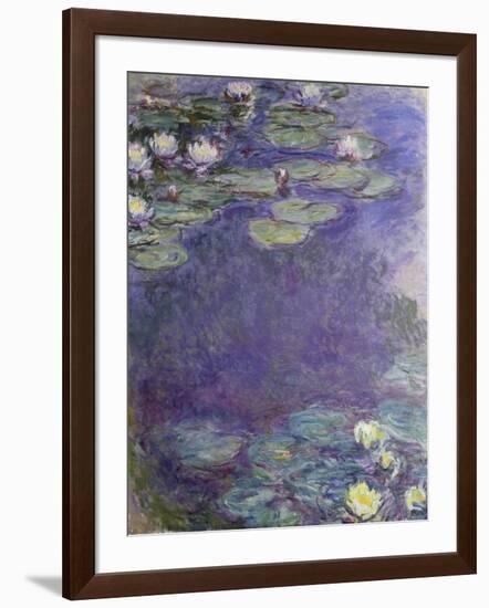 Nymphéas-Claude Monet-Framed Giclee Print