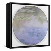 Nymphéas-Claude Monet-Framed Stretched Canvas