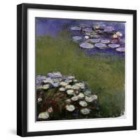 Nympheas-Claude Monet-Framed Giclee Print