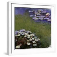 Nympheas-Claude Monet-Framed Giclee Print