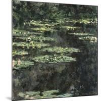 Nymphéas-Claude Monet-Mounted Giclee Print