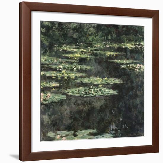 Nymphéas-Claude Monet-Framed Giclee Print