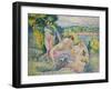 Nymphes. 1906-Henri Edmond Cross-Framed Giclee Print