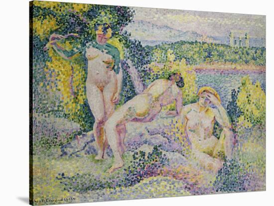 Nymphes, 1906-Henri Edmond Cross-Stretched Canvas