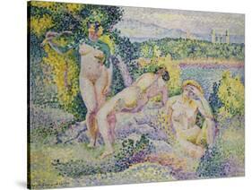 Nymphes, 1906-Henri Edmond Cross-Stretched Canvas