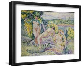 Nymphes, 1906-Henri Edmond Cross-Framed Giclee Print