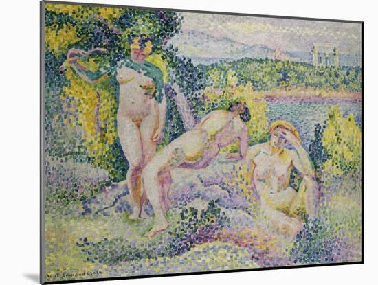 Nymphes, 1906-Henri Edmond Cross-Mounted Giclee Print