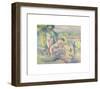 Nymphes-Henri Edmond Cross-Framed Premium Giclee Print