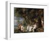 Nymphs and Satyrs, C. 1615-Peter Paul Rubens-Framed Giclee Print