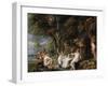 Nymphs and Satyrs, C. 1615-Peter Paul Rubens-Framed Giclee Print