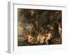 Nymphs and Satyrs-Peter Paul Rubens-Framed Giclee Print