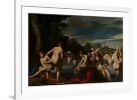 Nymphs at the Bath, C.1600-Ippolito Scarsella-Framed Giclee Print