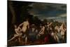 Nymphs at the Bath, C.1600-Ippolito Scarsella-Mounted Giclee Print