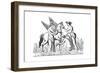 Nymphs Attending the Winged Horse, Pegasus-null-Framed Giclee Print