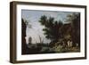 Nymphs Bathing in the Morning-Claude Joseph Vernet-Framed Giclee Print