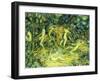 Nymphs Dancing, 1918 (Oil on Canvas)-Edward Middleton Manigault-Framed Giclee Print