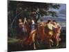 Nymphs Dancing around a Tree-Erasmus Quellinus-Mounted Giclee Print