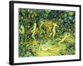 Nymphs Dancing-Edward Middleton Manigault-Framed Giclee Print