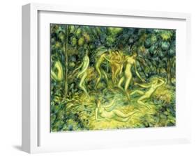 Nymphs Dancing-Edward Middleton Manigault-Framed Giclee Print